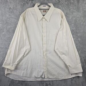 Vintage Gitman Bro Gold Master Oxford Dress Shirt Mens 22-35 Ivory USA